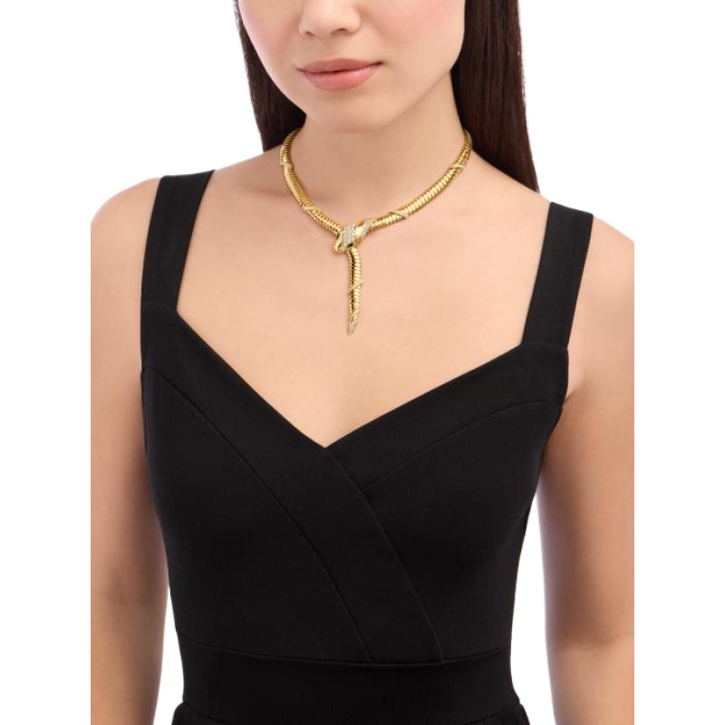 Replicate Serpenti Tubogas Necklace(1:1 replica)