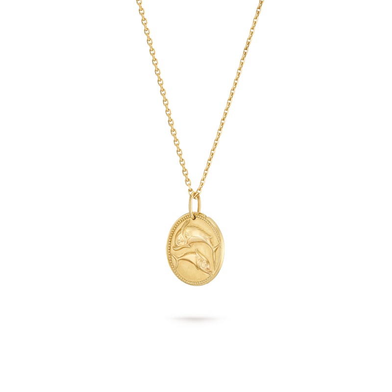 Replicate Zodiaque medal Piscium (Pisces)(1:1 replica)