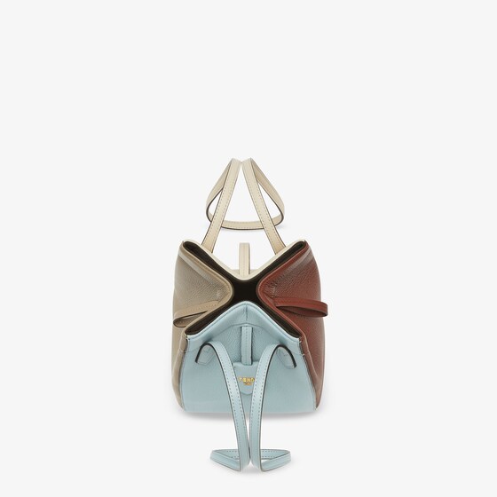 Replicate Fendi Origami Mini Multicolour Leather Mini Bag That Can Be Transformed(1:1 replica)