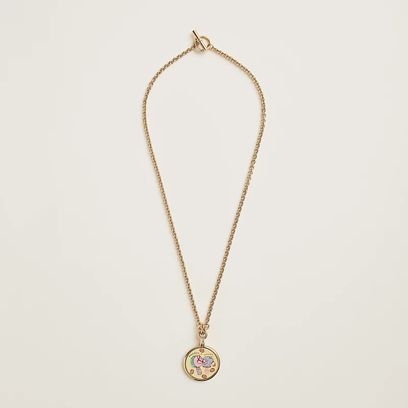 Replicate Medaille Funny Ice Cream necklace, small model(1:1 replica)