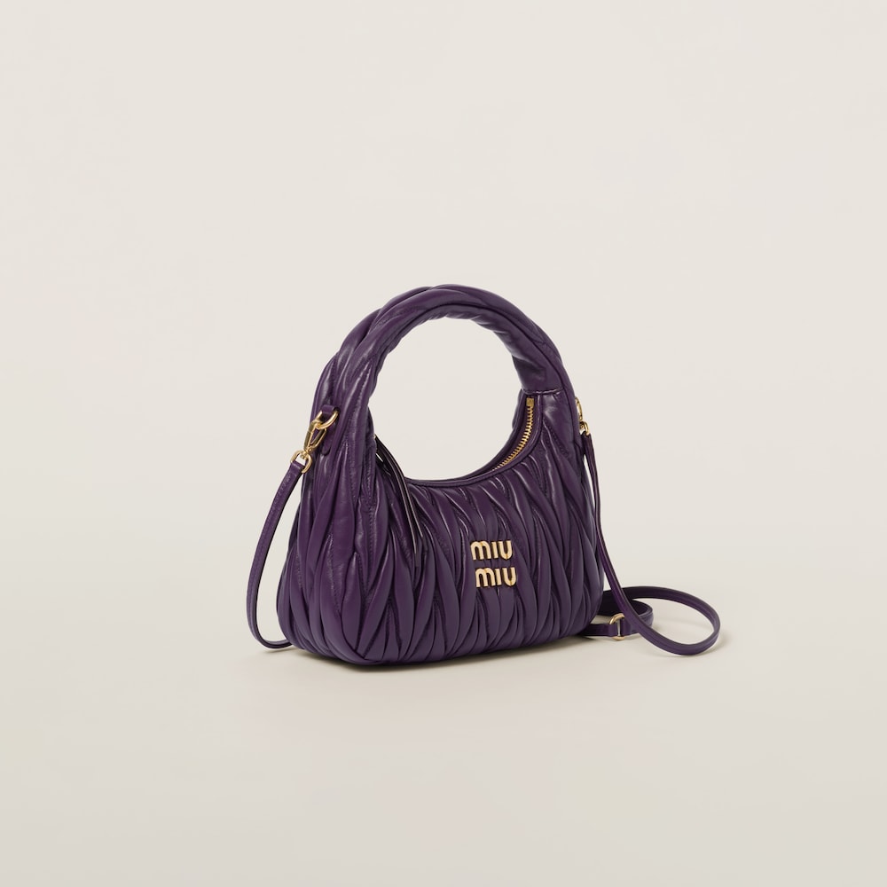 Replicate Wander matelassé nappa leather hobo bag(1:1 replica)