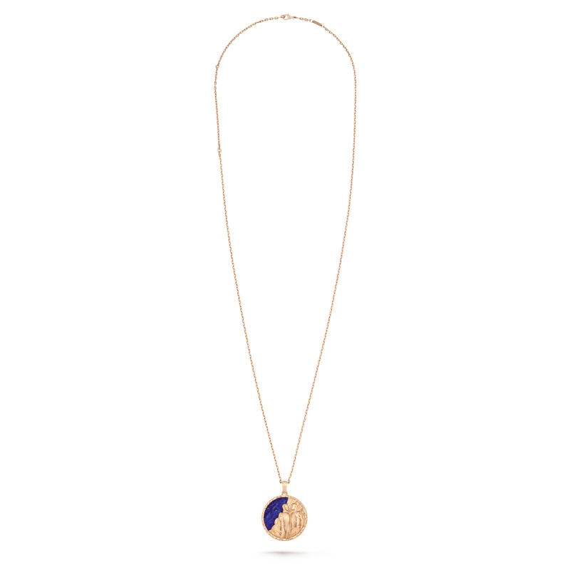 Replicate Zodiaque long necklace Geminorum (Gemini)(1:1 replica)