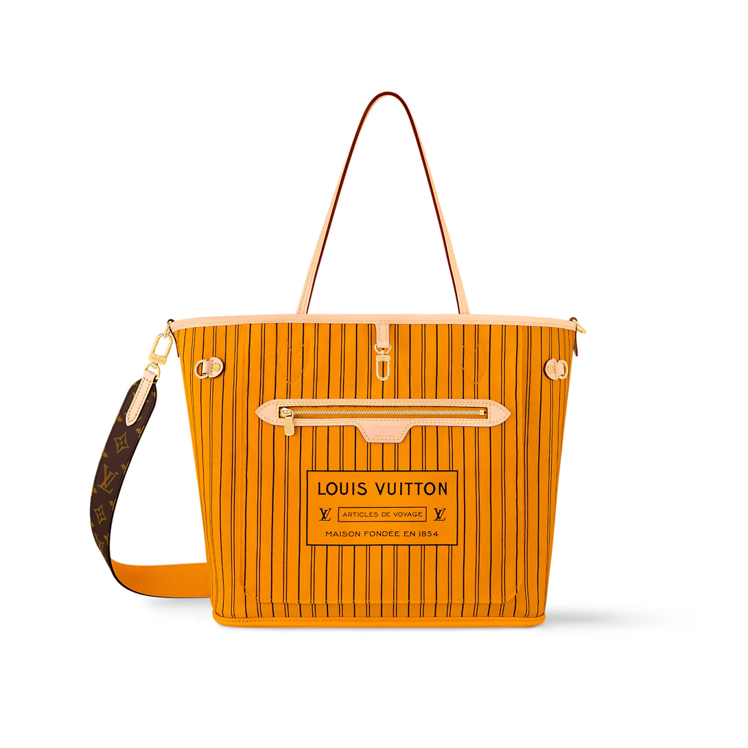 Replicate Louis Vuitton Neverfull Bandoulière Inside Out MM M11947(1:1 replica)