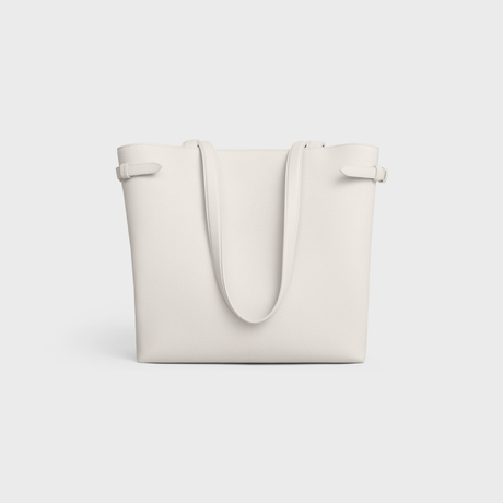 Replicate MEDIUM CABAS ANAÏS CUIR TRIOMPHE IN GRAINED CALFSKIN RICE(1:1 replica)