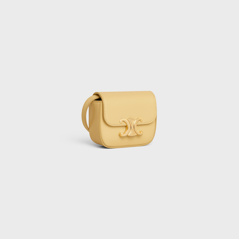 Replicate MINI CLAUDE IN SHINY CALFSKIN POLLEN(1:1 replica)