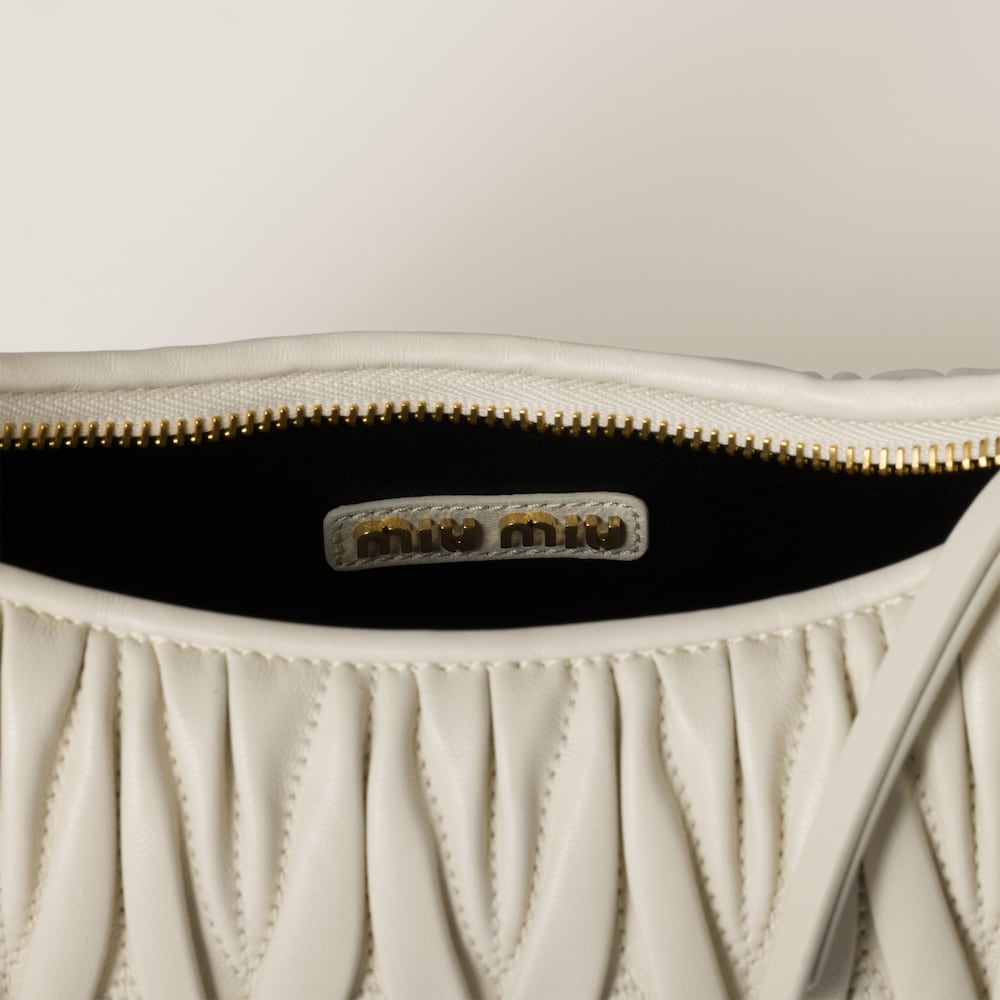 Replicate Regular wander matelassé nappa leather hobo bag(1:1 replica)