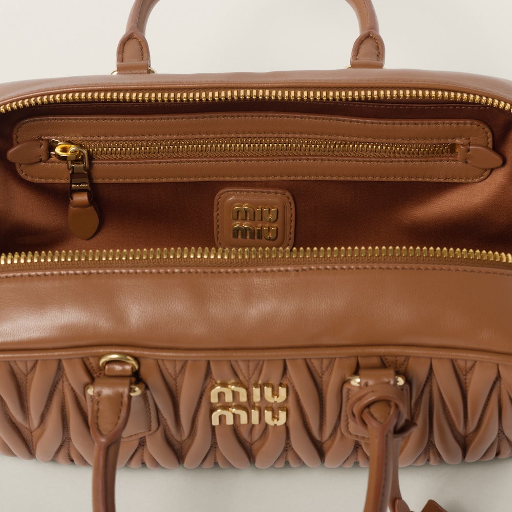 Replicate Large Arcadie matelassé nappa leather bag(1:1 replica)