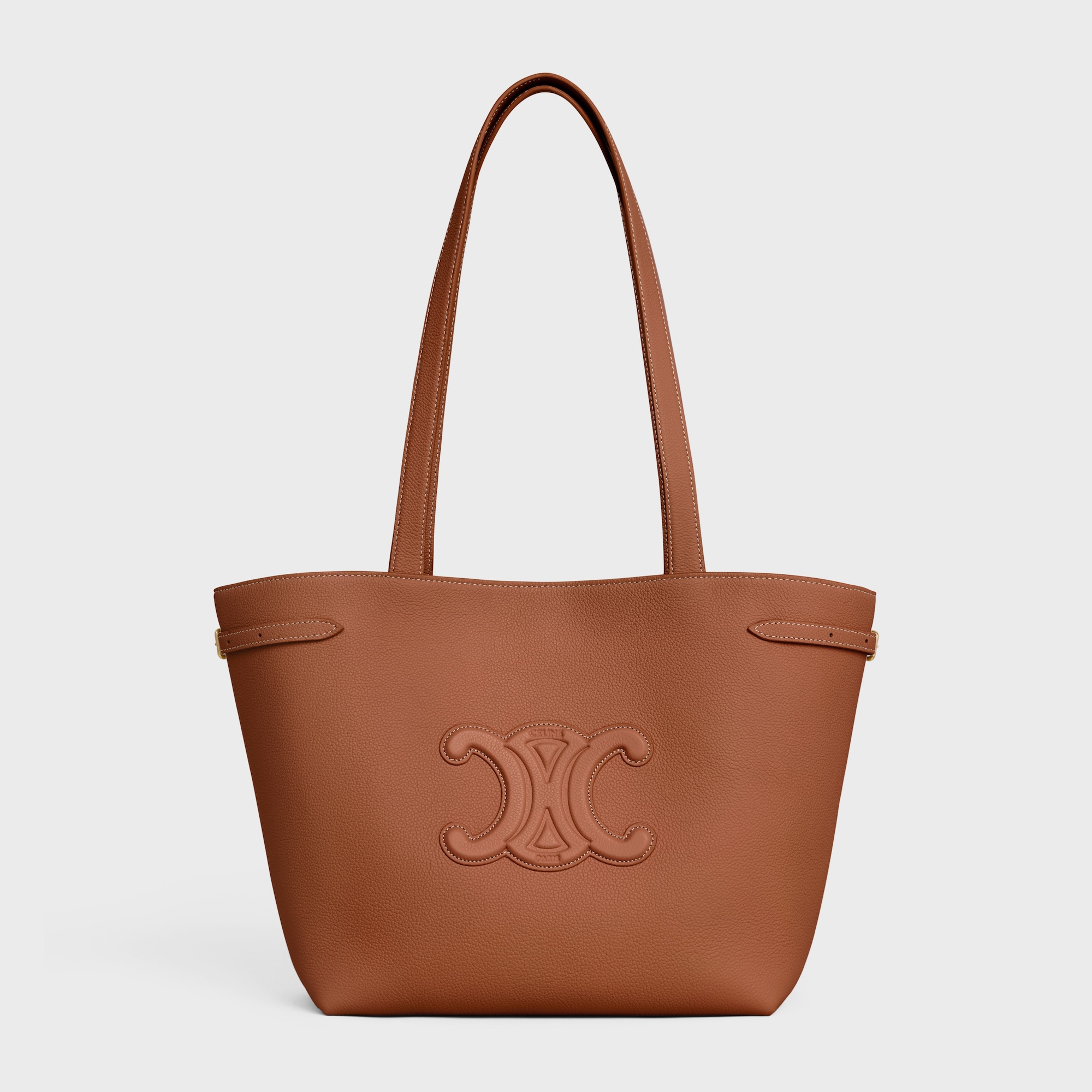 Replicate SMALL CABAS ANAÏS CUIR TRIOMPHE IN GRAINED CALFSKIN(1:1 replica)