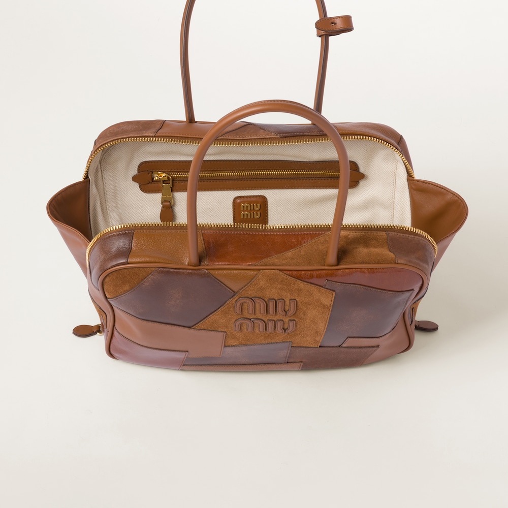 Replicate Leather patchwork Beau bag(1:1 replica)