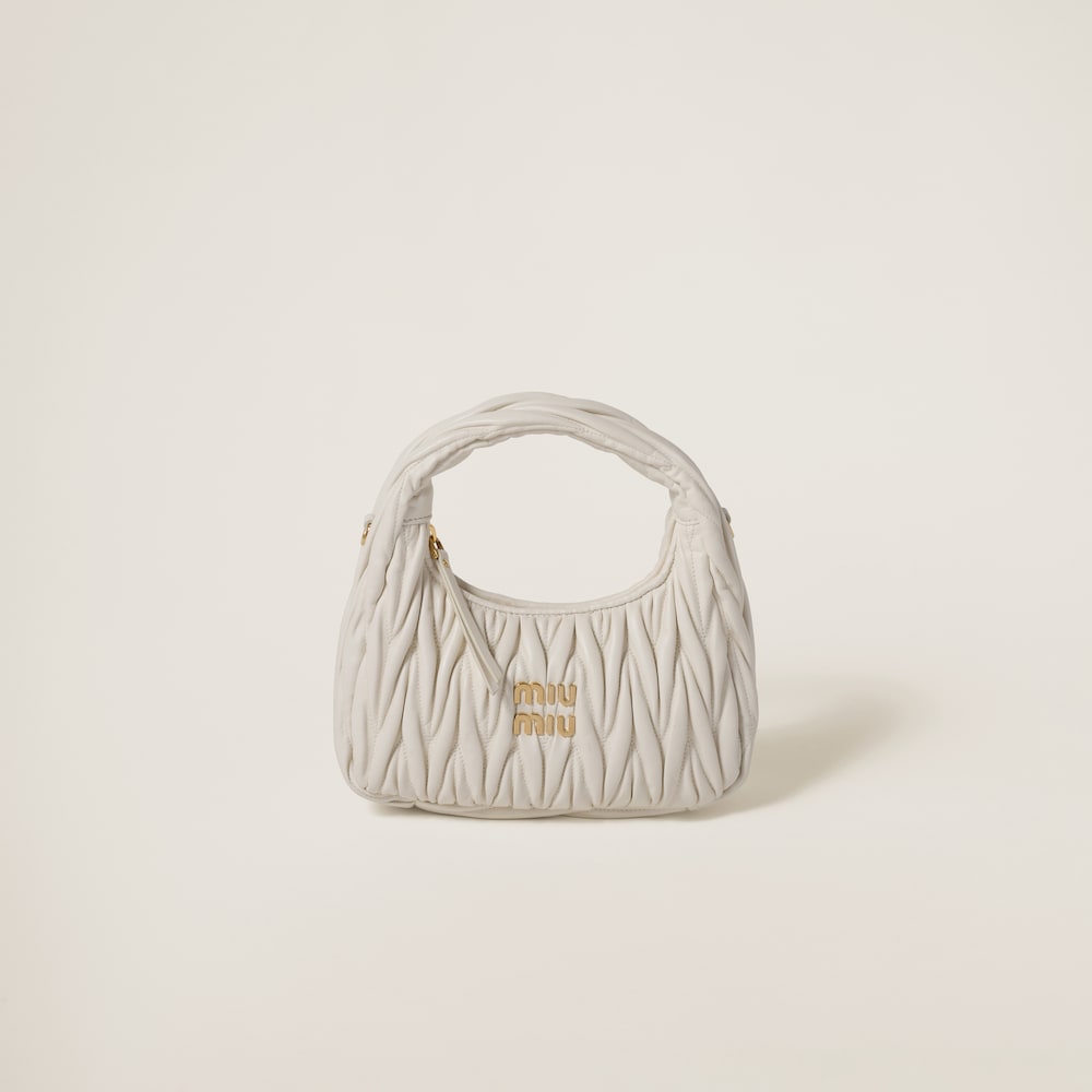 Replicate Wander matelassé nappa leather hobo bag(1:1 replica)