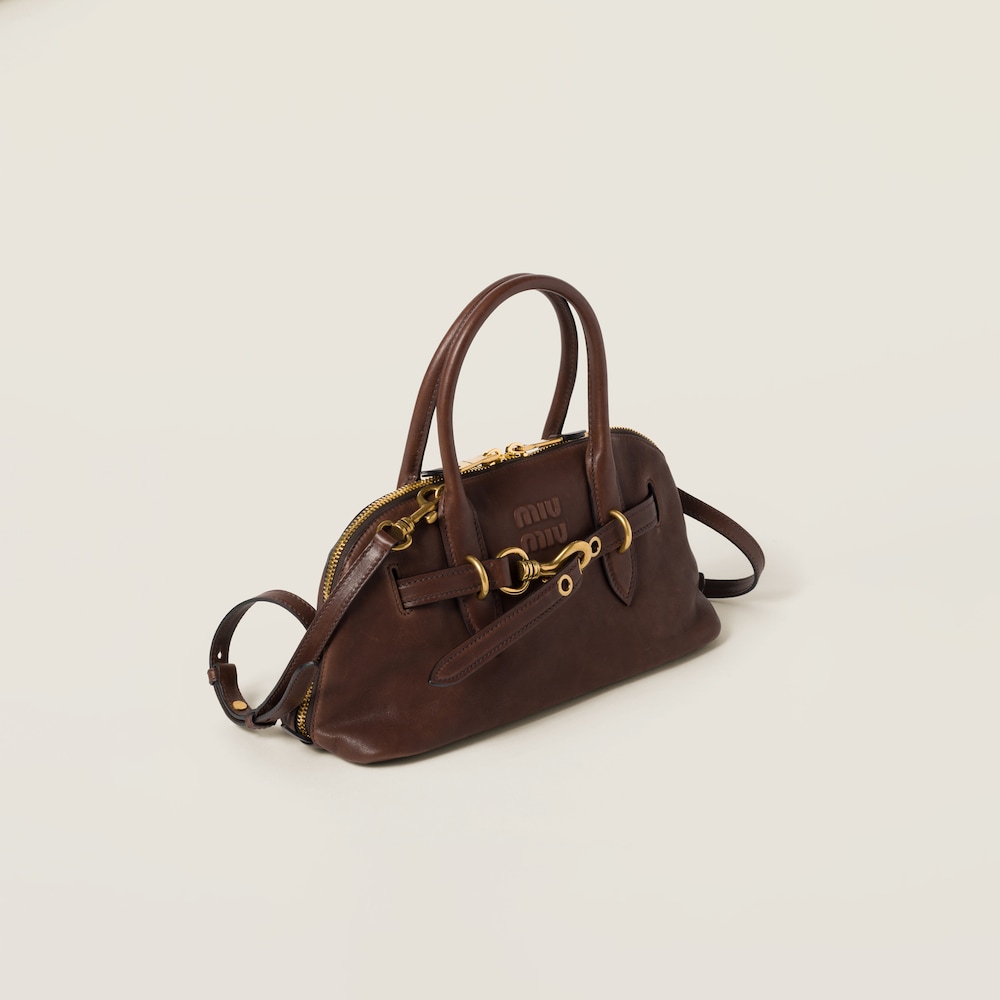 Replicate Aventure nappa leather top-handle bag(1:1 replica)