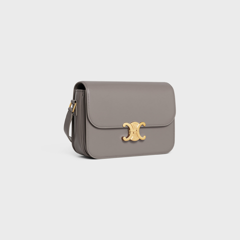 Replicate CLASSIQUE TRIOMPHE BAG IN SHINY CALFSKIN PEBBLE(1:1 replica)