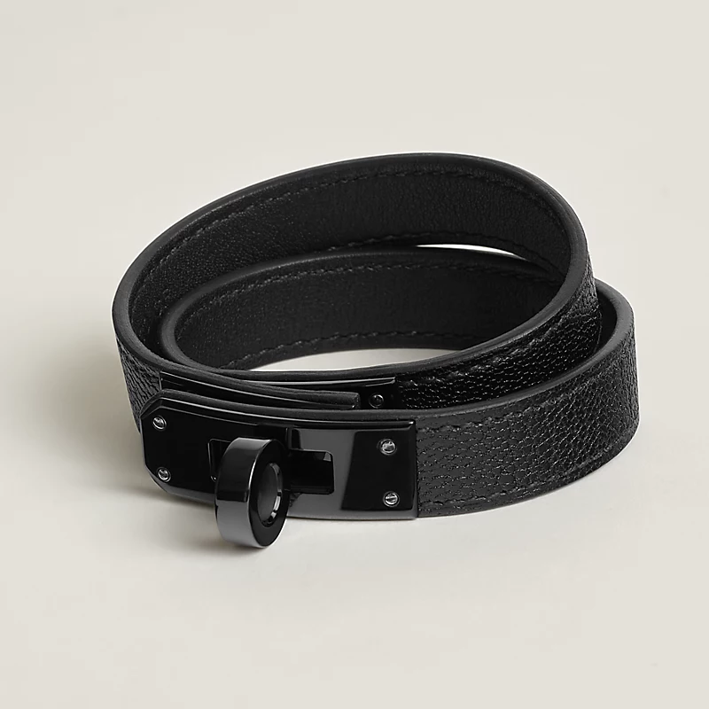 Replicate Kelly Double Circle So Black Bracelet(1:1 replica)