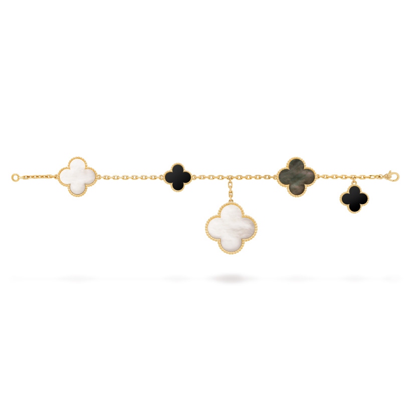Replicate Magic Alhambra bracelet, 5 motifs(1:1 replica)
