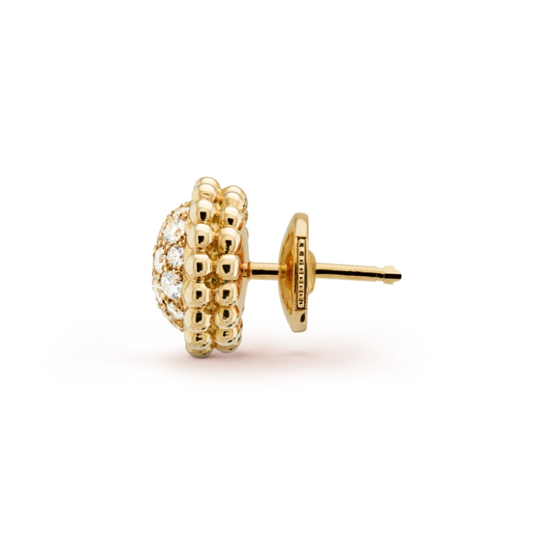 Replicate Perlée diamonds earrings(1:1 replica)