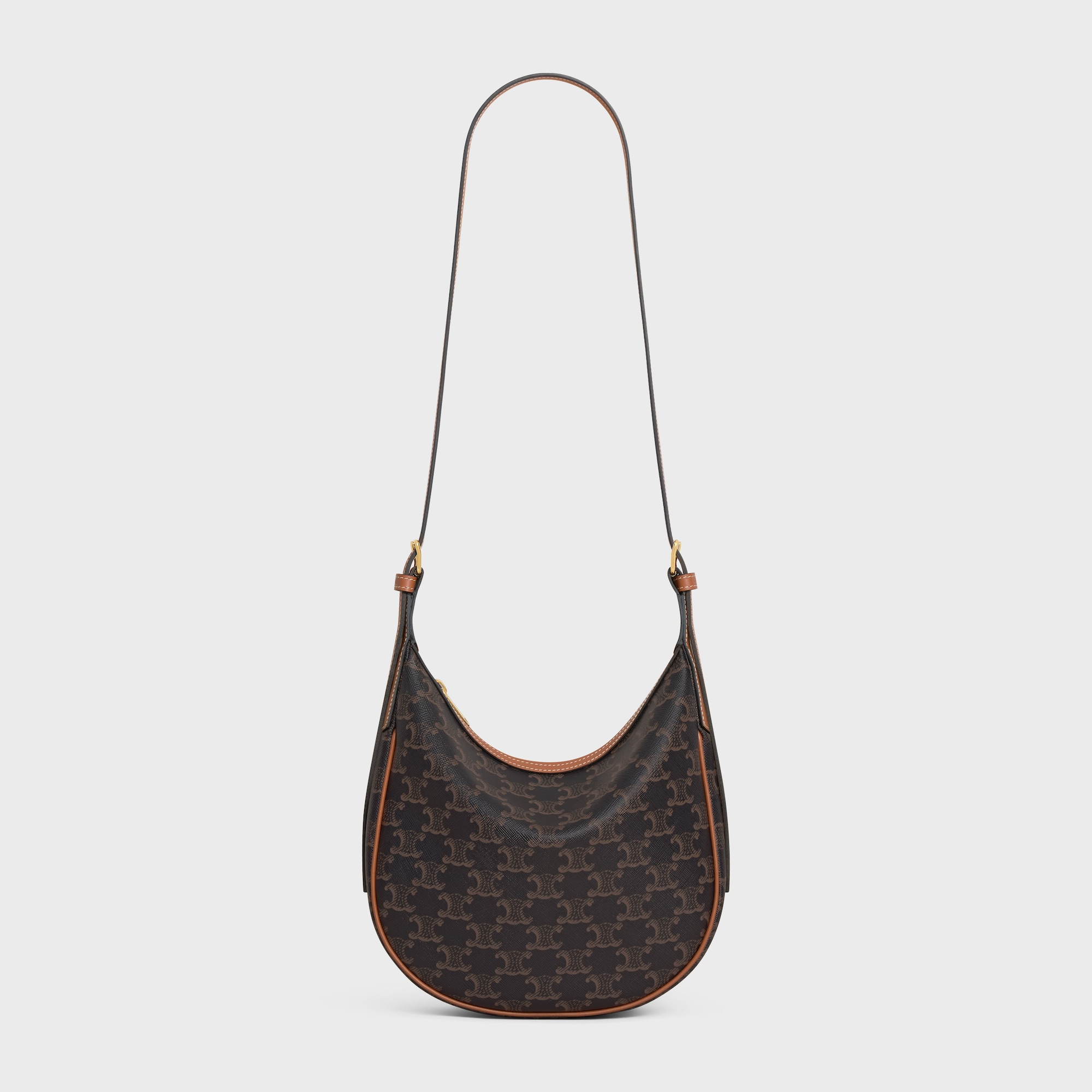 Replicate SMALL HELOÏSE CUIR TRIOMPHE BAG IN TRIOMPHE CANVAS AND CALFSKIN(1:1 replica)