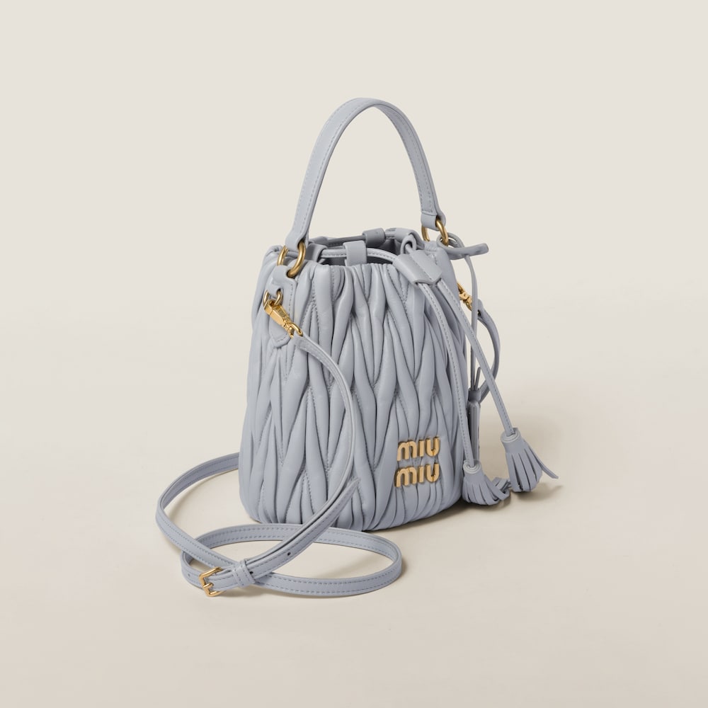 Replicate Matelassé nappa leather bucket bag(1:1 replica)