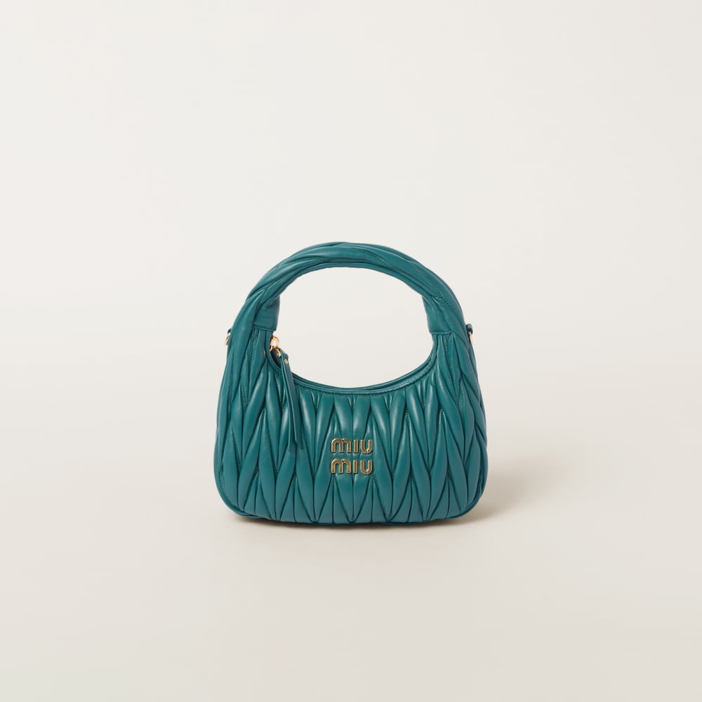 Replicate Wander matelassé nappa leather hobo bag(1:1 replica)