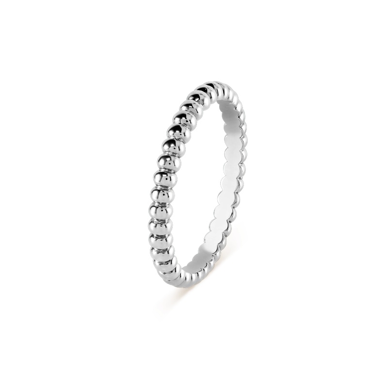 Replicate Perlée pearls of gold ring, small model(1:1 replica)