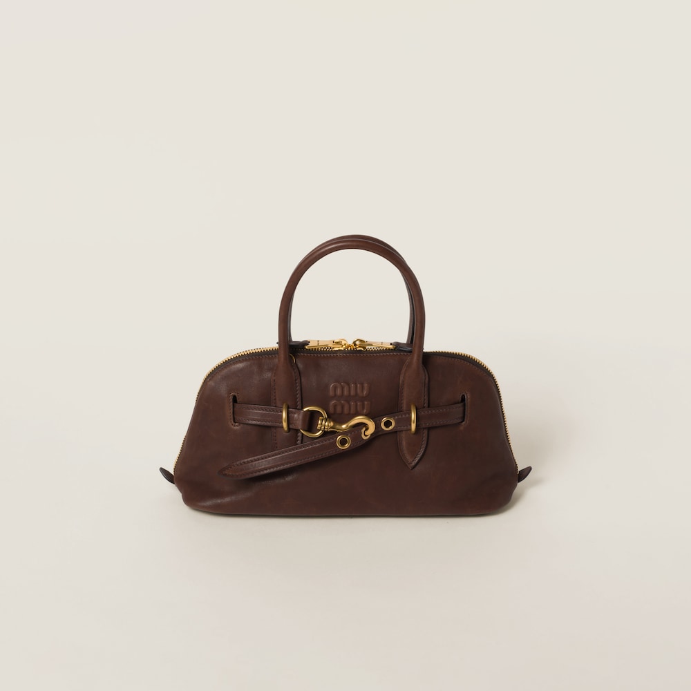 Replicate Aventure nappa leather top-handle bag(1:1 replica)