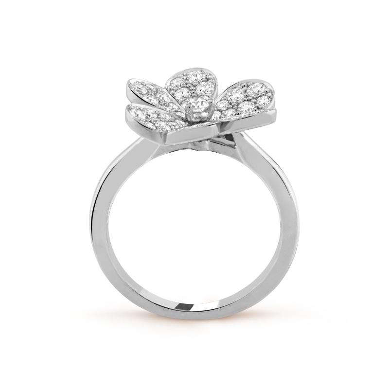 Replicate Frivole ring, 1 flower(1:1 replica)