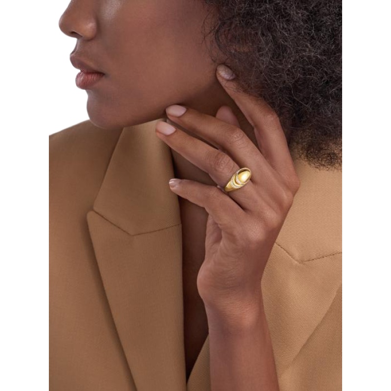 Replicate Bvlgari Cabochon Ring(1:1 replica)
