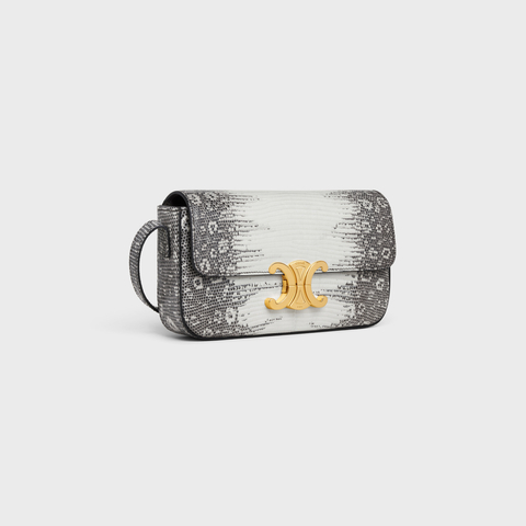 Replicate SHOULDER BAG CLAUDE IN LIZARD NATURAL(1:1 replica)