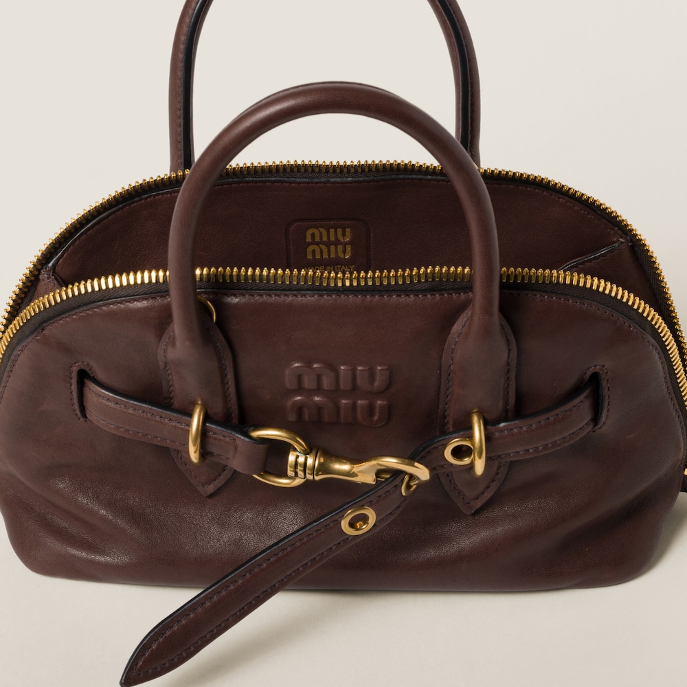 Replicate Aventure nappa leather top-handle bag(1:1 replica)