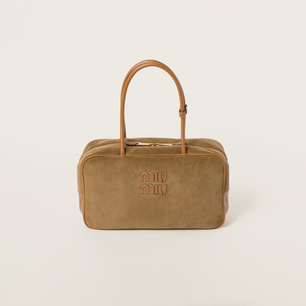 Replicate Beau corduroy top-handle bag(1:1 replica)
