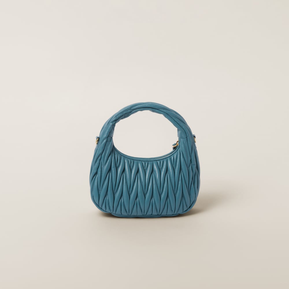 Replicate Wander matelassé nappa leather hobo bag(1:1 replica)