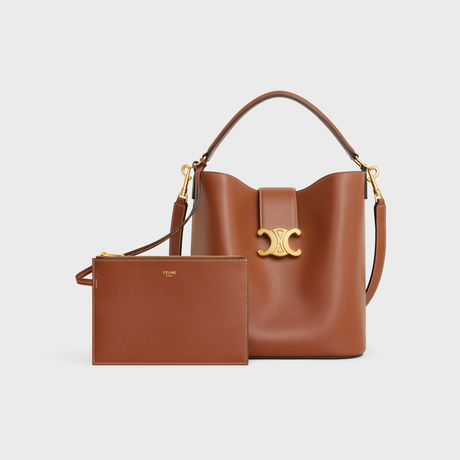 Replicate MEDIUM LOUISE BAG IN SMOOTH CALFSKIN TAN(1:1 replica)