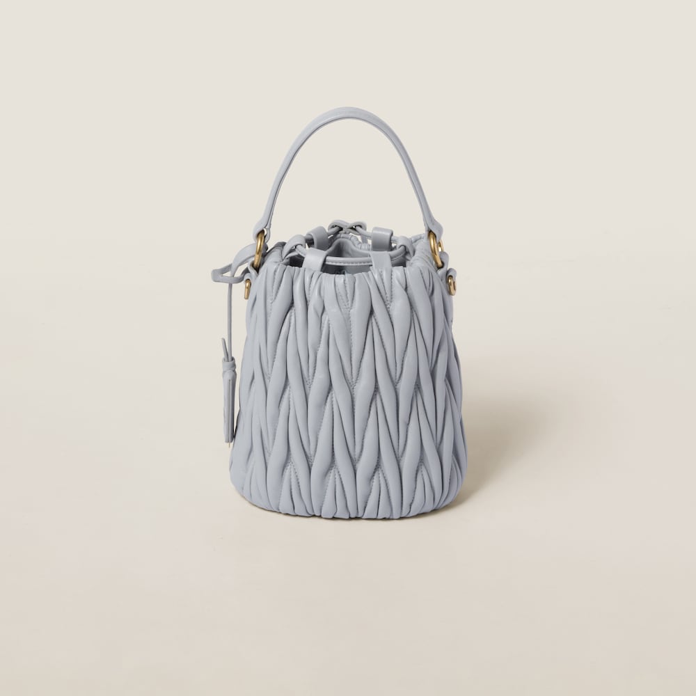 Replicate Matelassé nappa leather bucket bag(1:1 replica)
