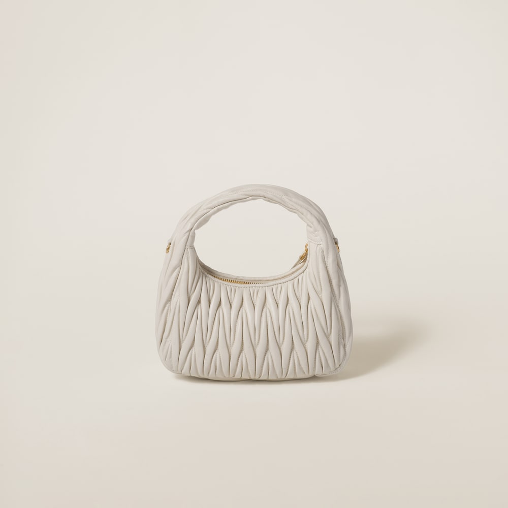 Replicate Wander matelassé nappa leather hobo bag(1:1 replica)