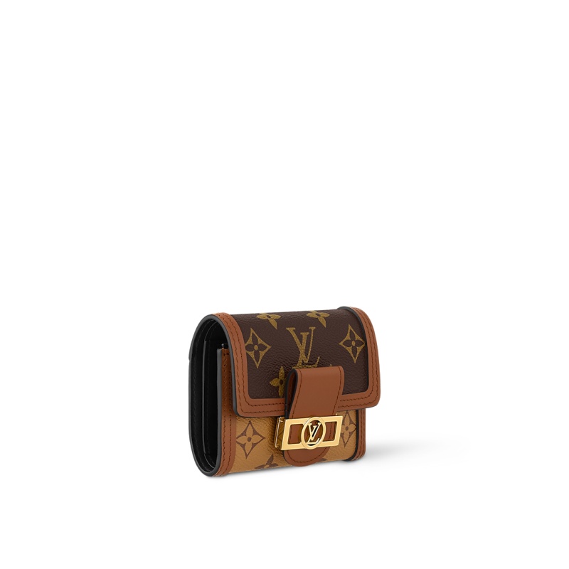 Replicate Louis Vuitton Dauphine Compact Wallet M68725(1:1 replica)