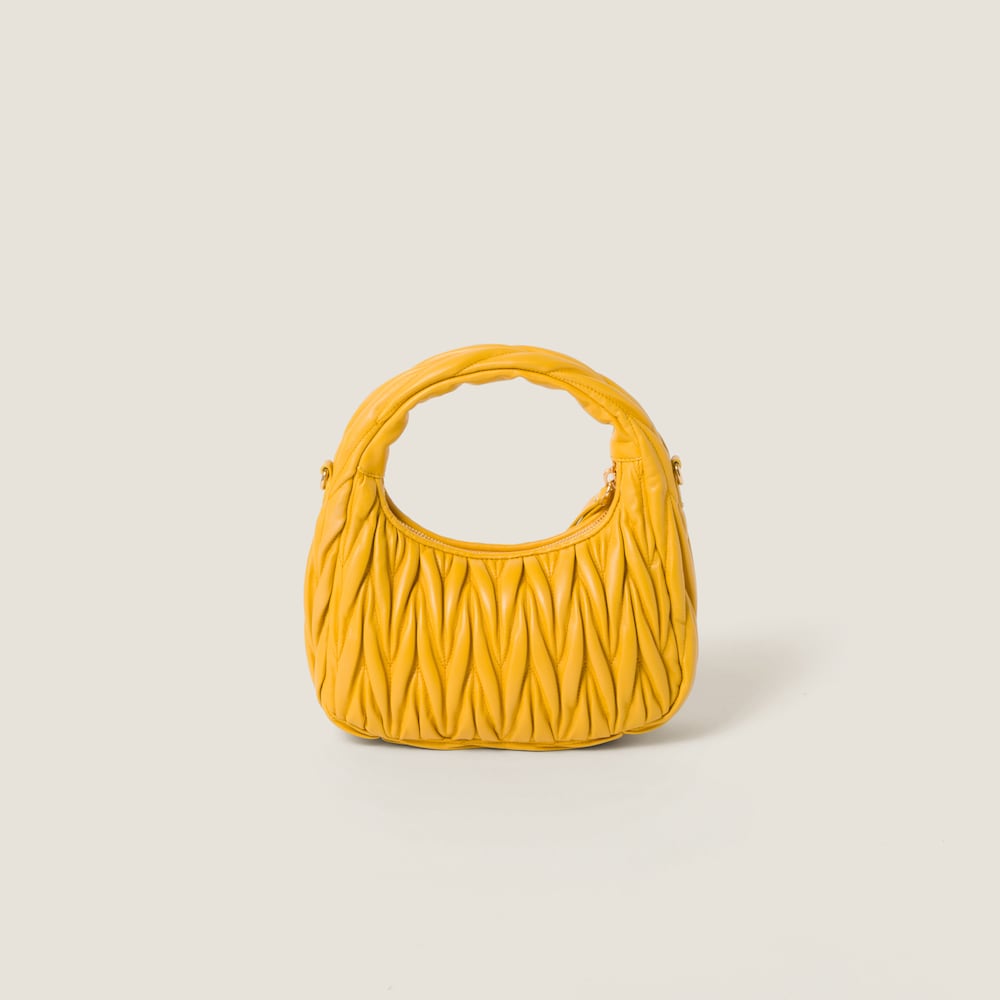 Replicate Wander matelassé nappa leather hobo bag(1:1 replica)