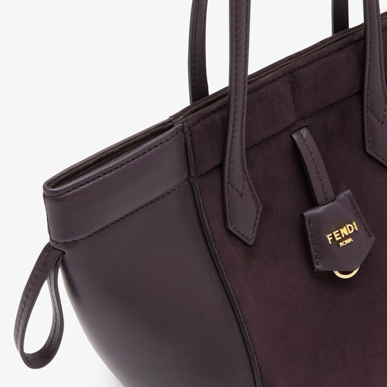 Replicate Fendi Origami Mini Transformable Suede and Leather Mini Bag(1:1 replica)