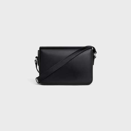 Replicate TEEN TRIOMPHE BAG IN SHINY CALFSKIN BLACK(1:1 replica)