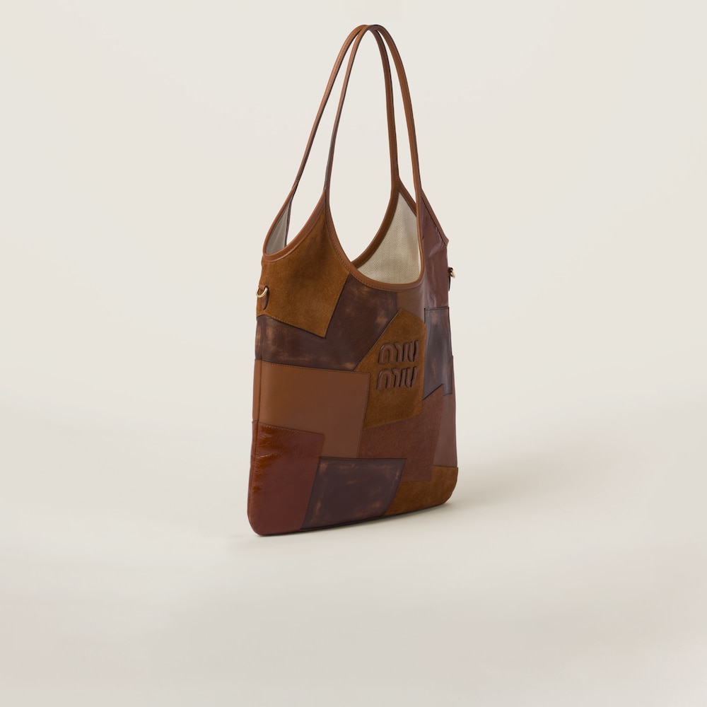 Replicate IVY leather patchwork bag(1:1 replica)