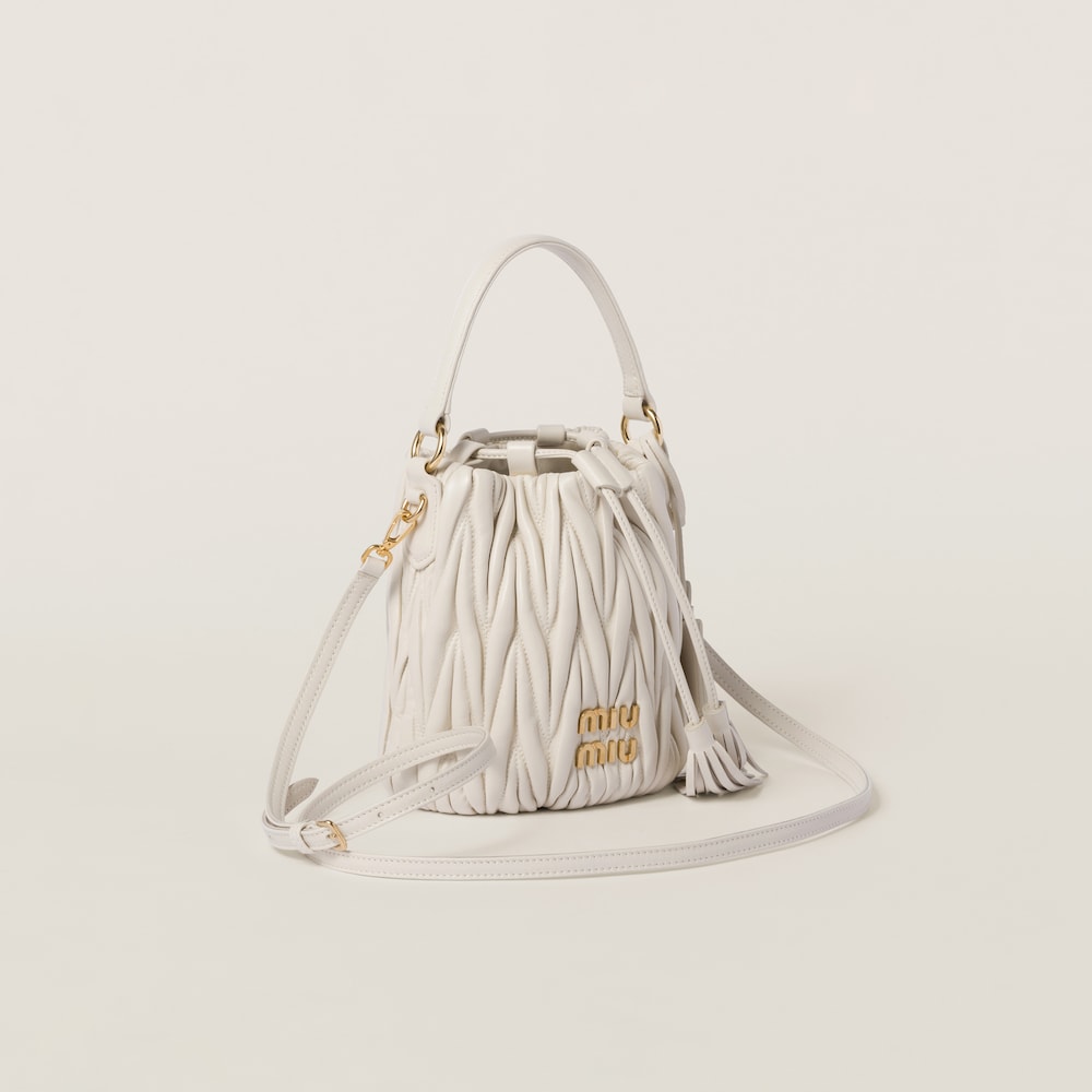 Replicate Matelassé nappa leather bucket bag(1:1 replica)