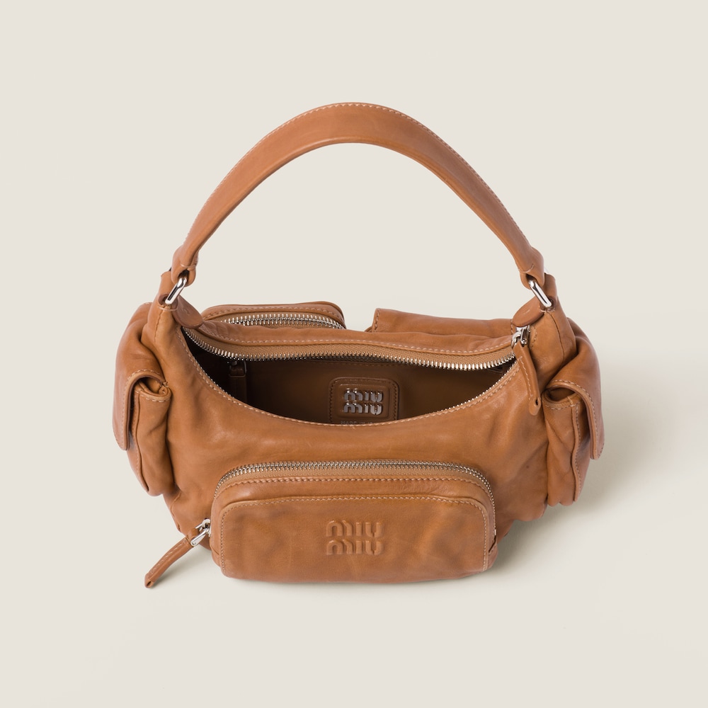 Replicate Pocket nappa leather bag(1:1 replica)
