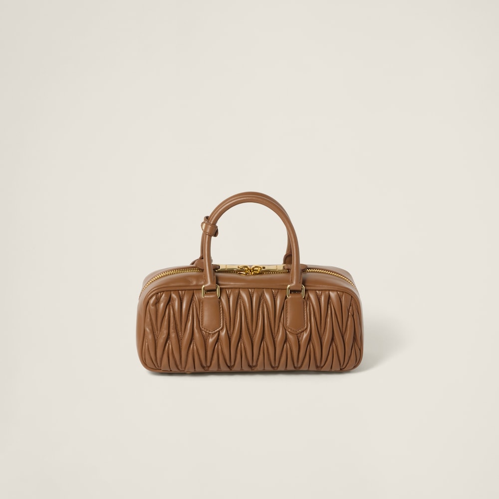 Replicate Large Arcadie matelassé nappa leather bag(1:1 replica)
