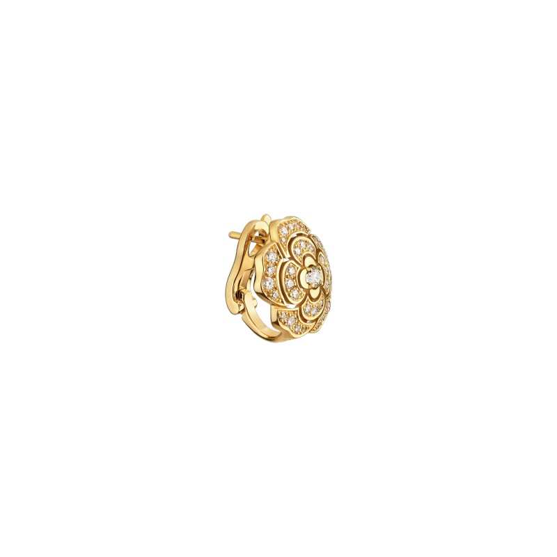 Replicate Bouton de Camélia earrings(1:1 replica)