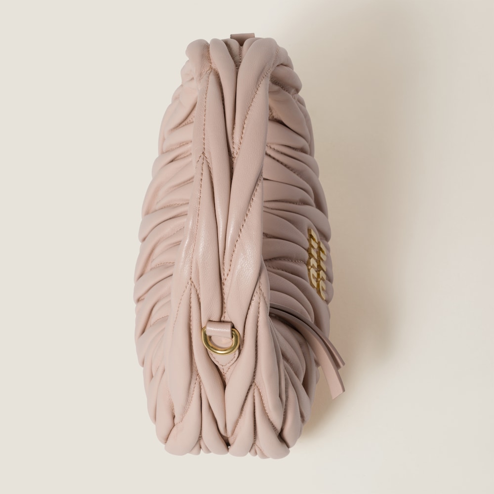 Replicate Wander matelassé nappa leather hobo mini-bag(1:1 replica)