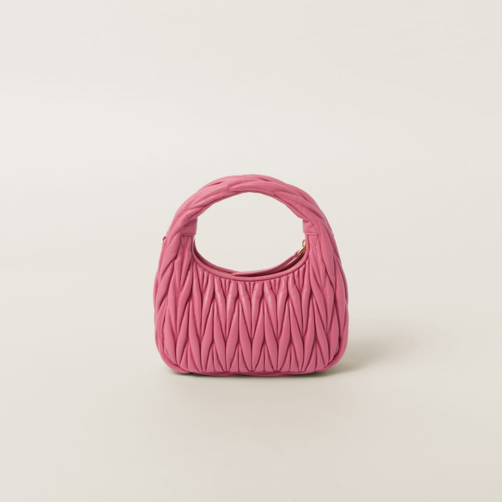 Replicate Wander matelassé nappa leather hobo bag(1:1 replica)