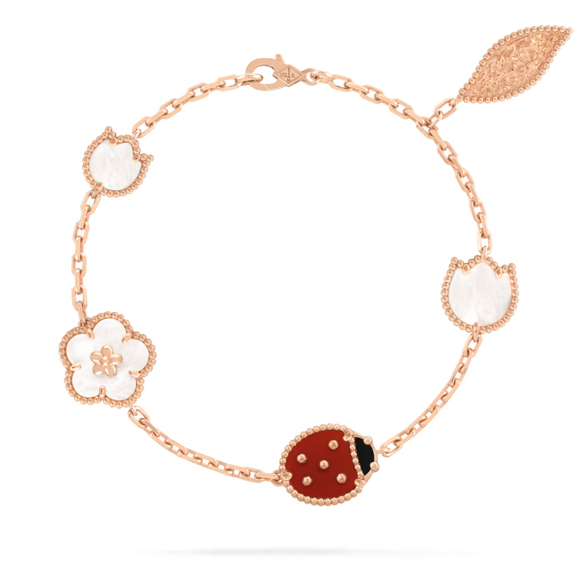 Replicate Lucky Spring bracelet, 5 motifs(1:1 replica)