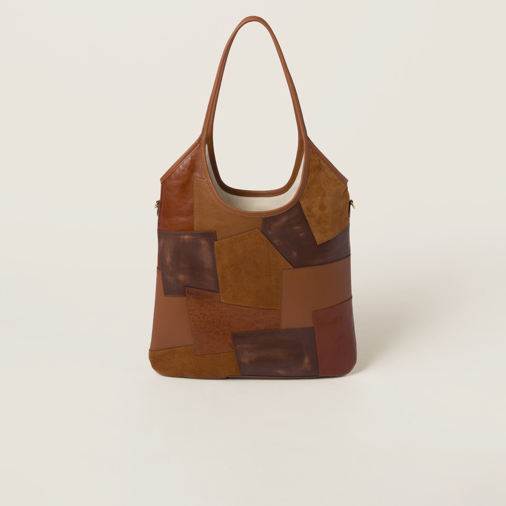 Replicate IVY leather patchwork bag(1:1 replica)