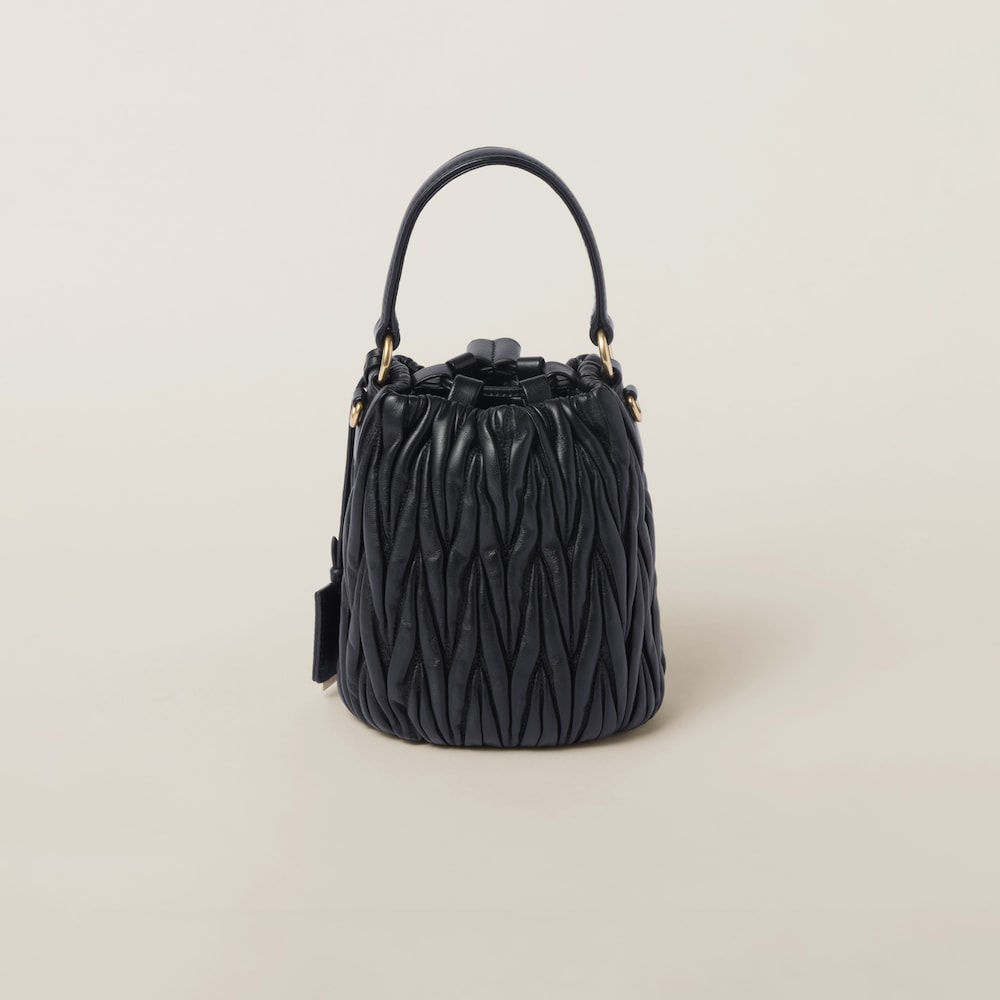 Replicate Matelassé nappa leather bucket bag(1:1 replica)
