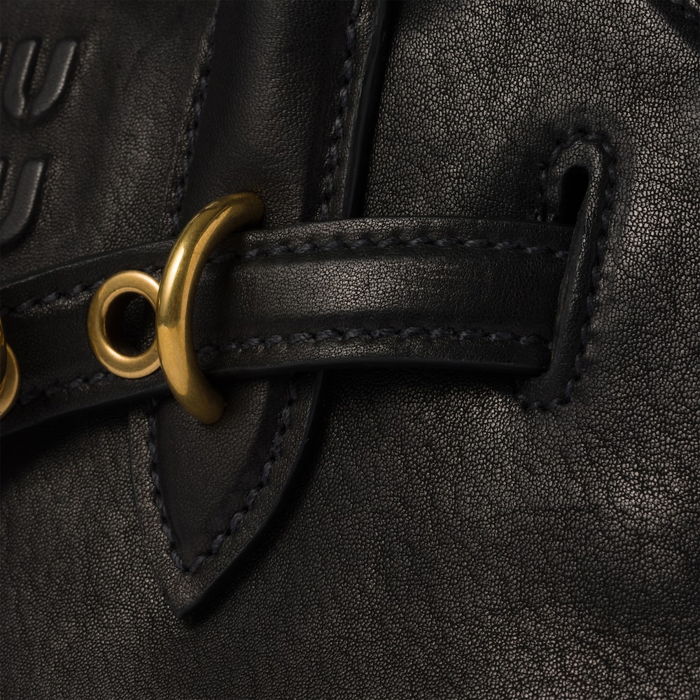 Replicate Aventure nappa leather top-handle bag(1:1 replica)