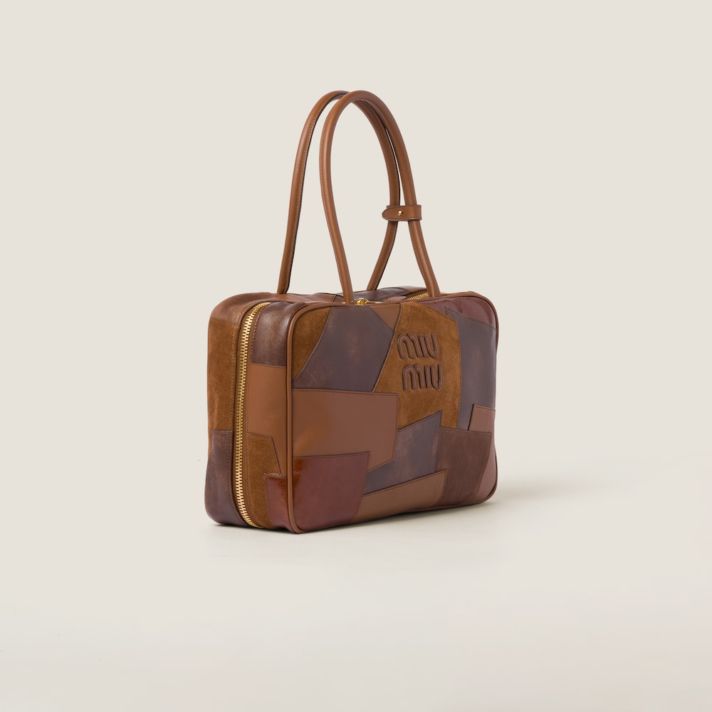 Replicate Leather patchwork Beau bag(1:1 replica)