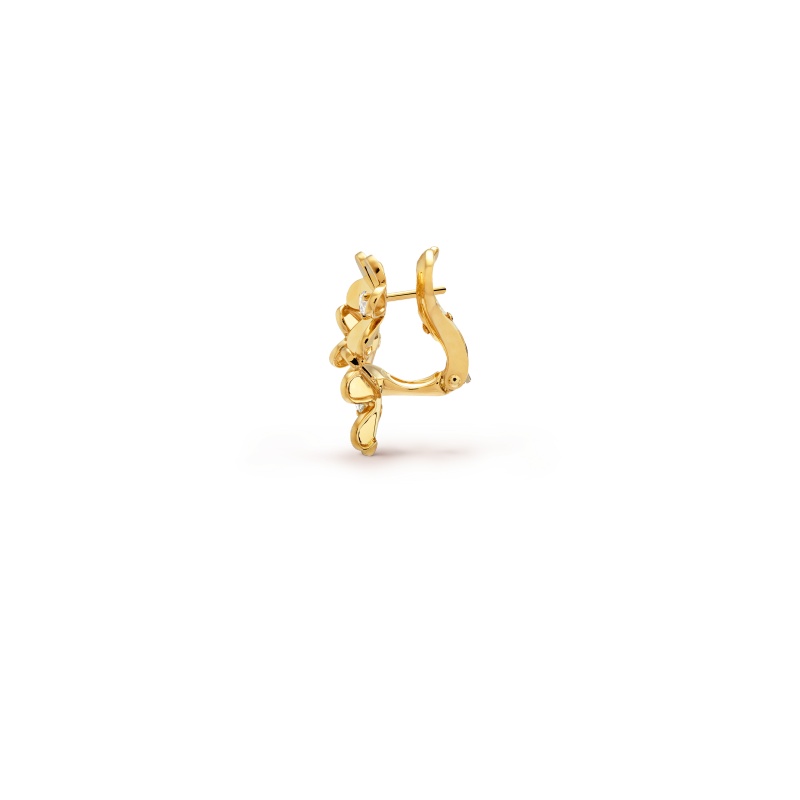 Replicate Frivole earrings, 3 flowers, mini model(1:1 replica)